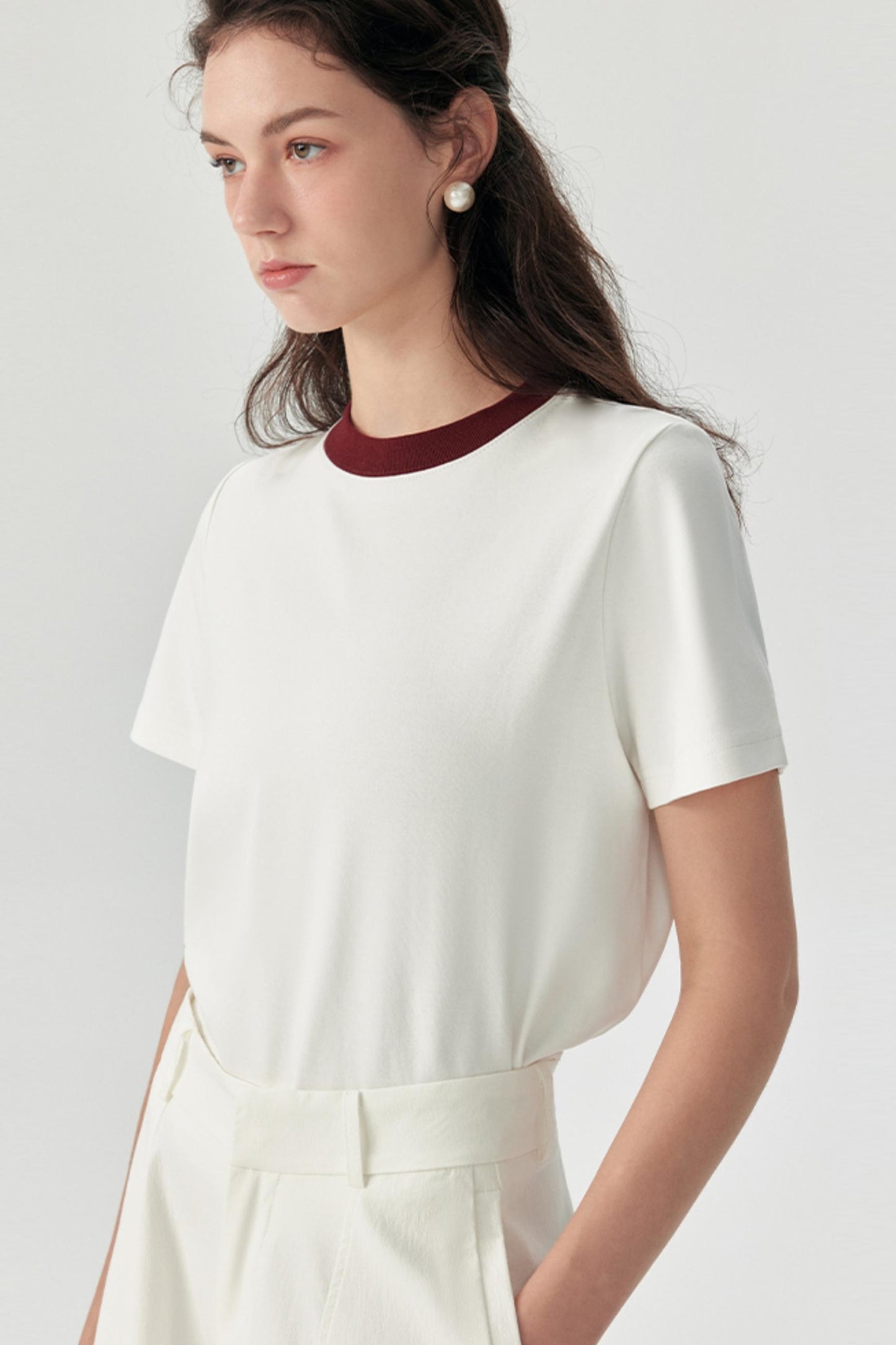 Elements Crew Neck Cotton T-Shirt