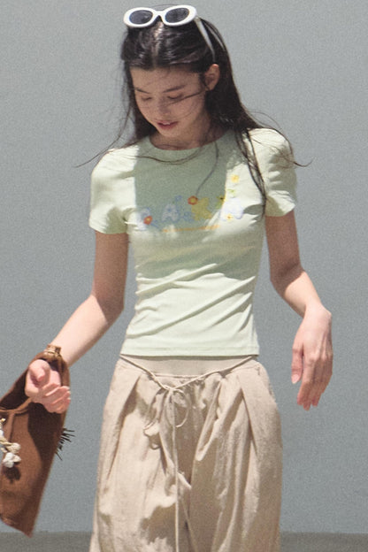 Skin-friendly Crewneck T-Shirt