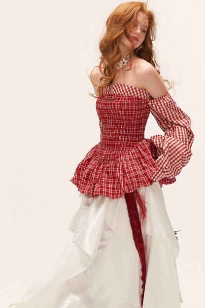 Autumn Long-Sleeved Waist Top