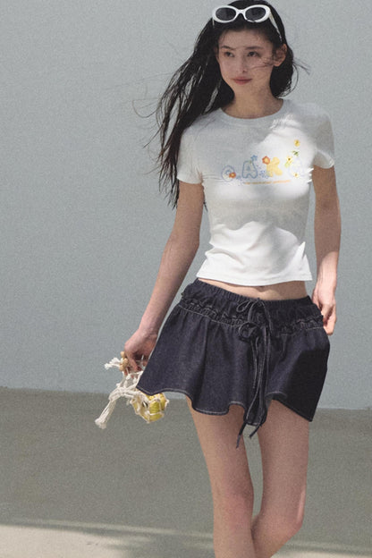 Skin-friendly Crewneck T-Shirt