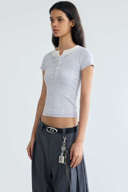 Slim Layered Tee
