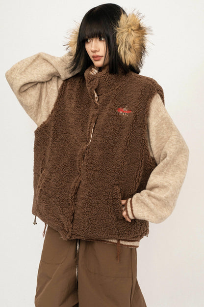 Retro Plaid Quilted Jacket