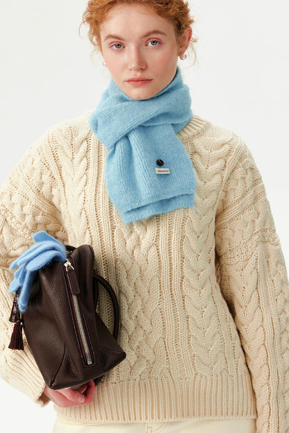 Korean-Style Cable Knit Sweater