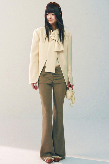 텐셀 울 보타이 블레이저