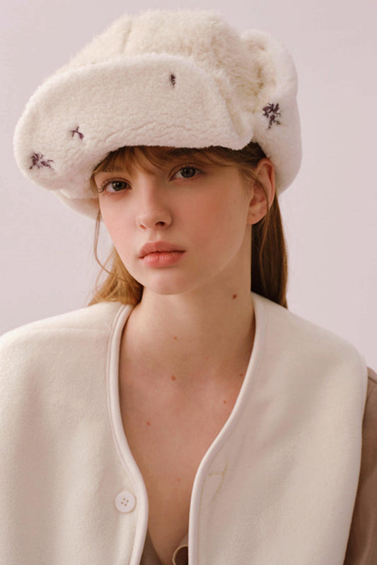 Reversible Plush Lei Feng Hat