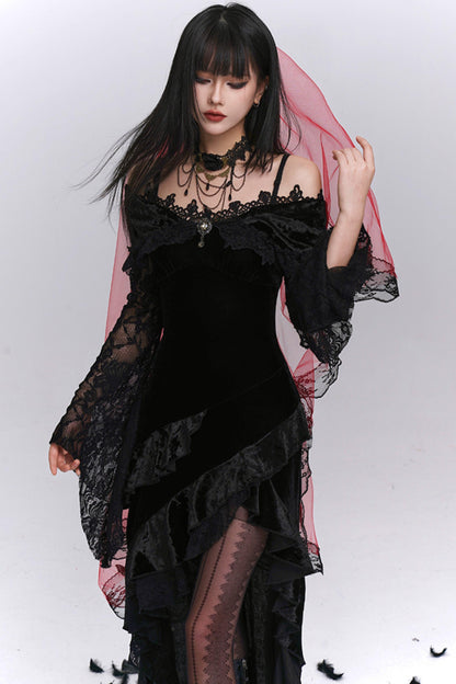 One-Shoulder Camisole Dress