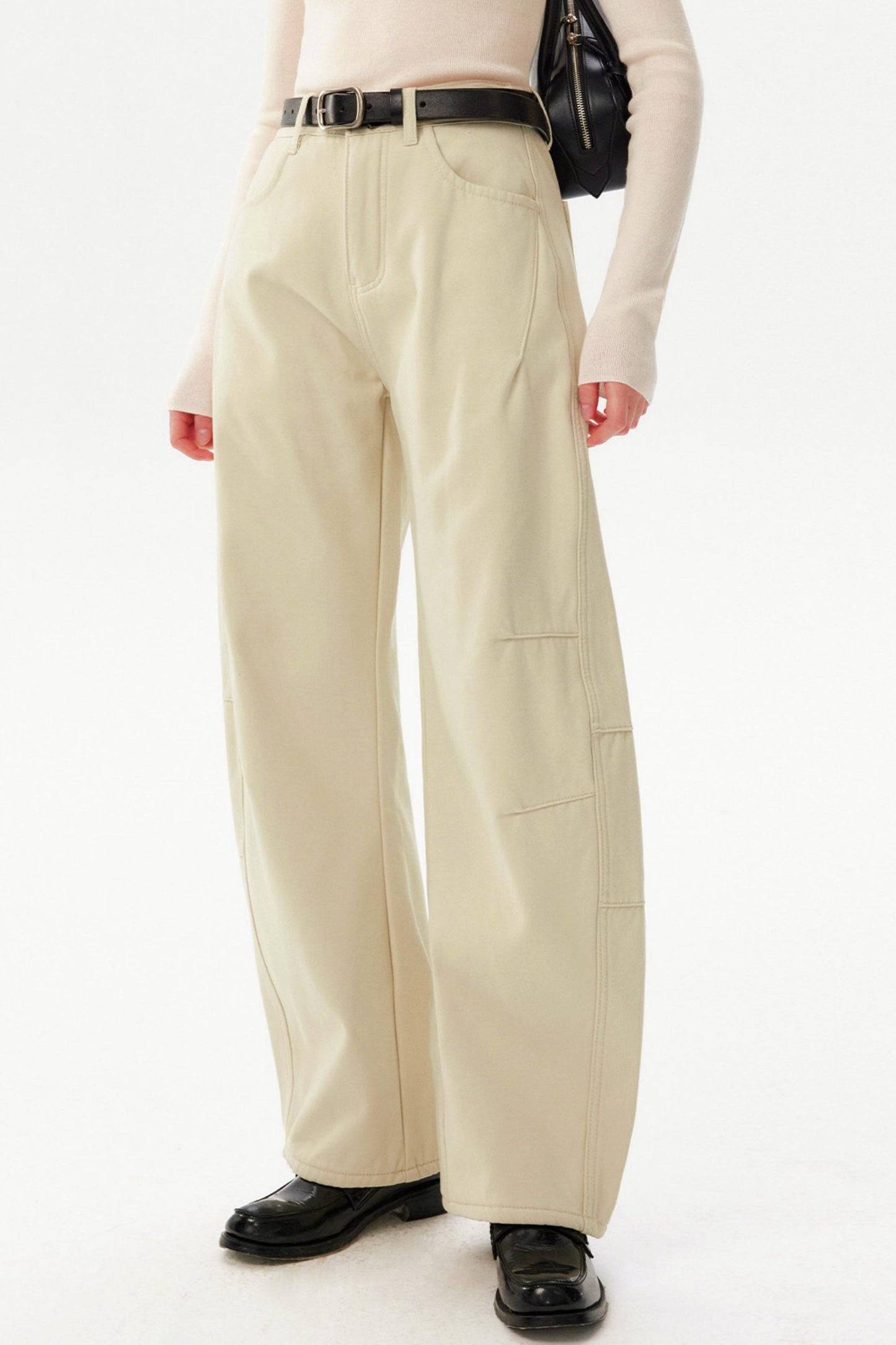 American-Style Fleece-Lined Jeans