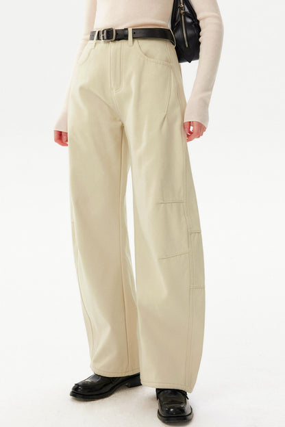 American-Style Fleece-Lined Jeans