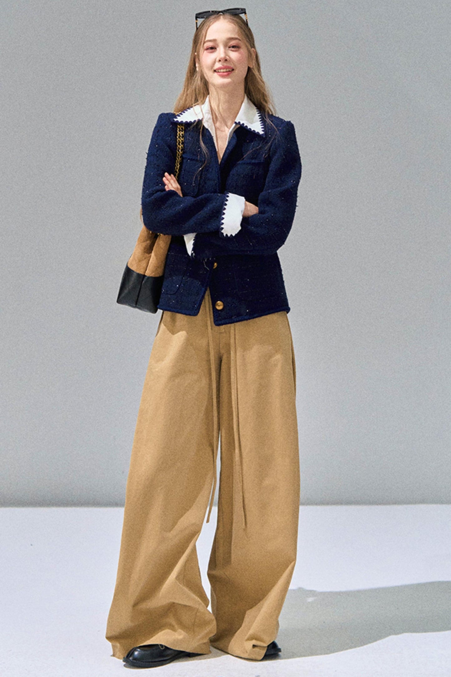 Detachable Collar Small Fragrance Jacket