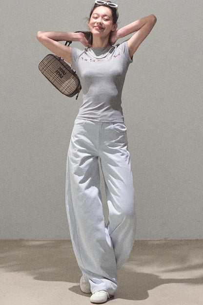 Vintage Rhinestone Halo Jeans