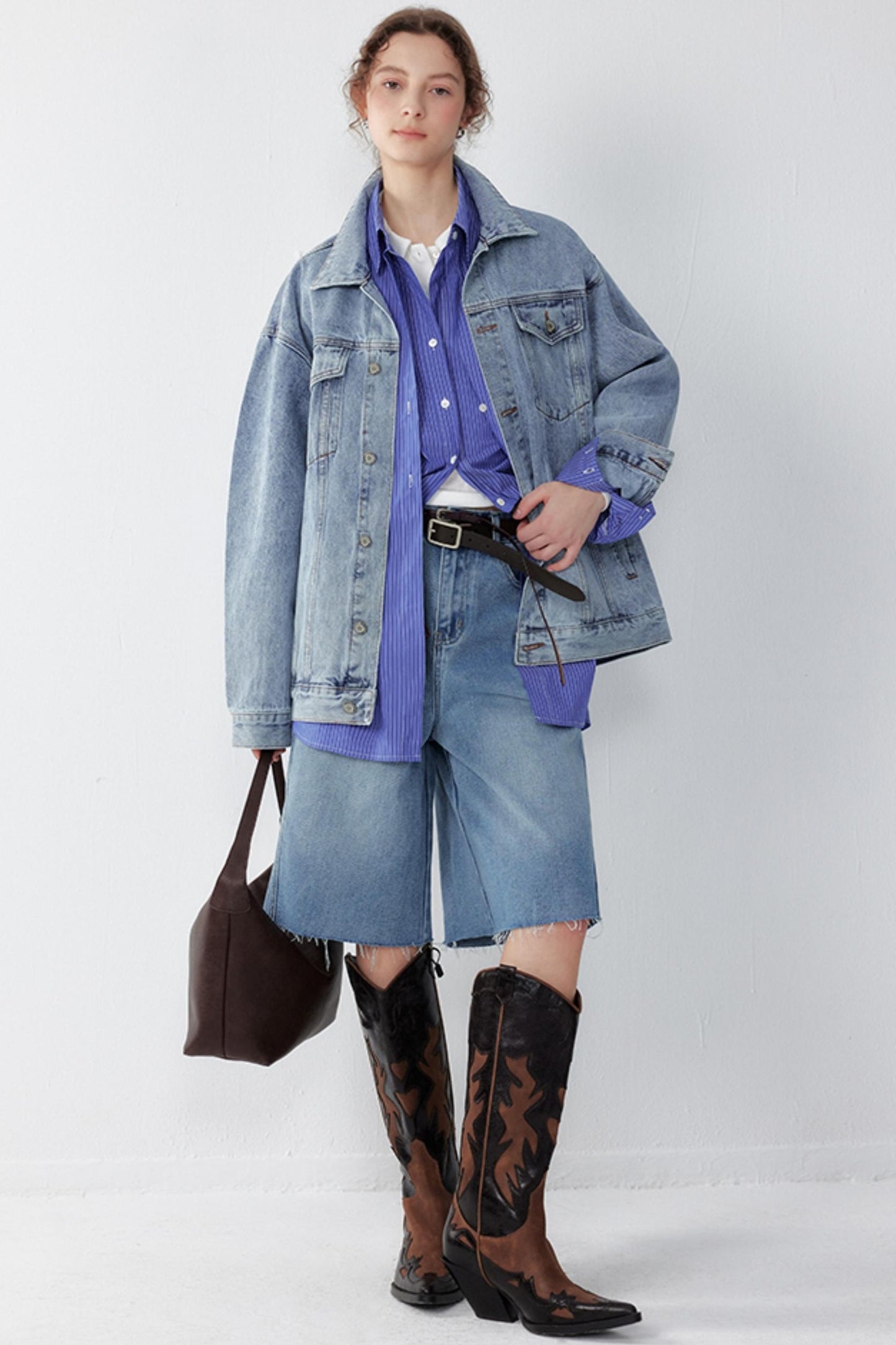 Vintage Denim Workwear Jacket