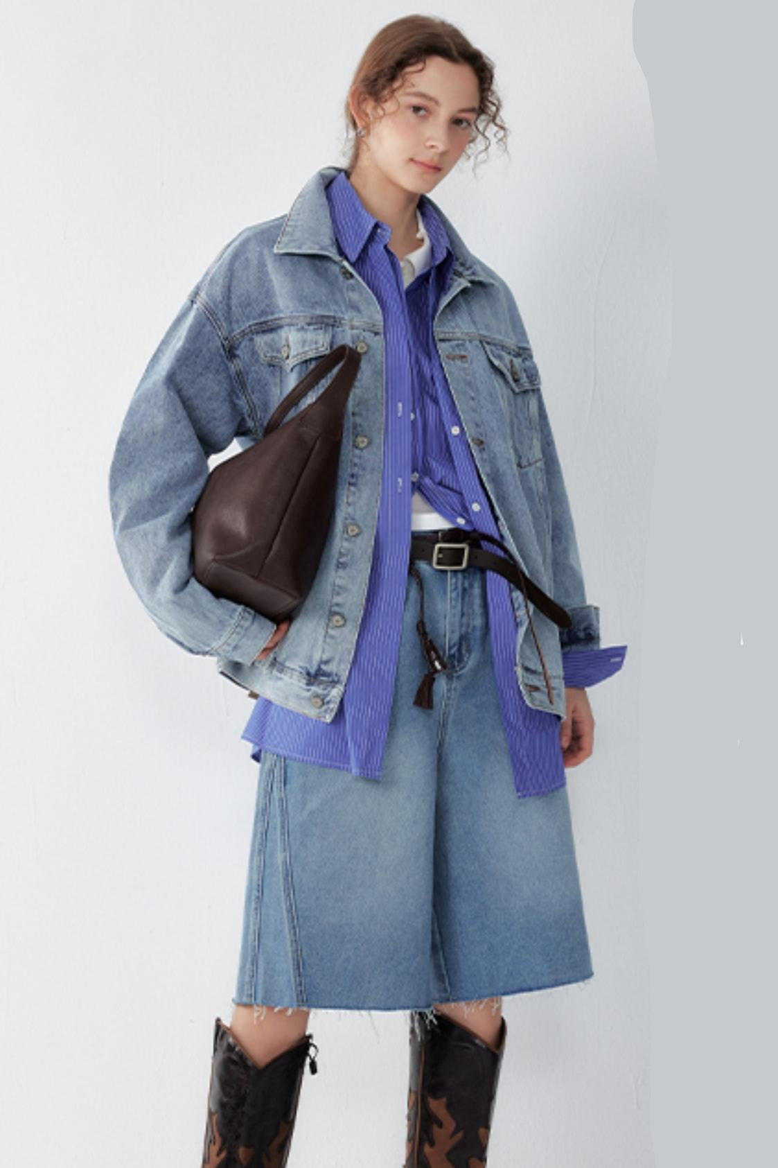 Vintage Denim Workwear Jacket