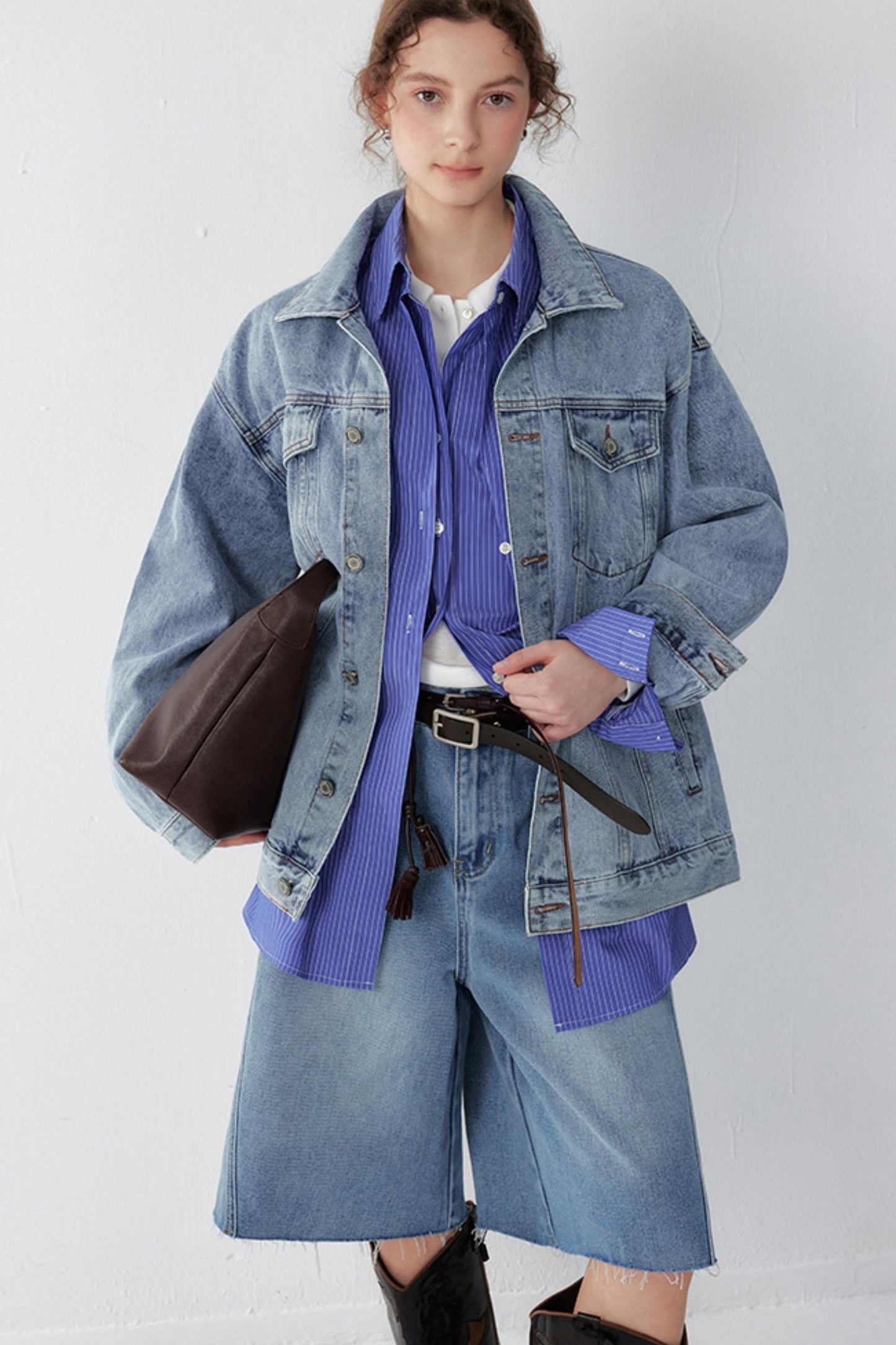 Vintage Denim Workwear Jacket