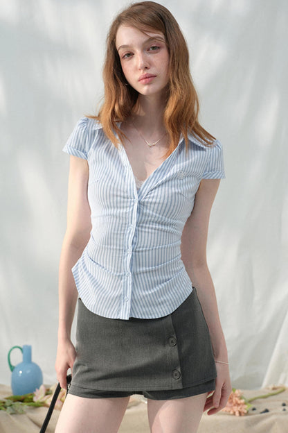 Stretchy Short Sleeve Shirt