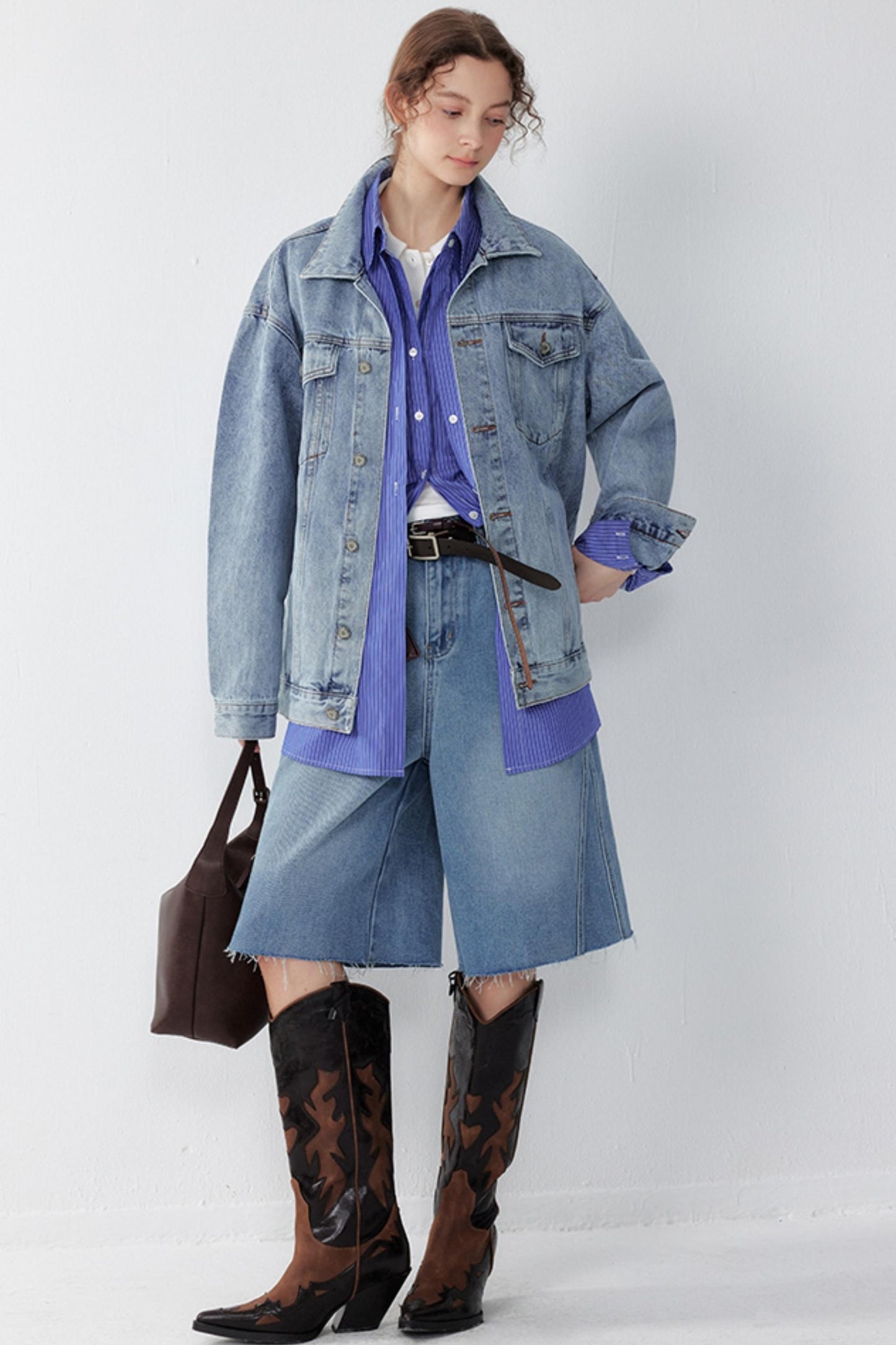 Vintage Denim Workwear Jacket