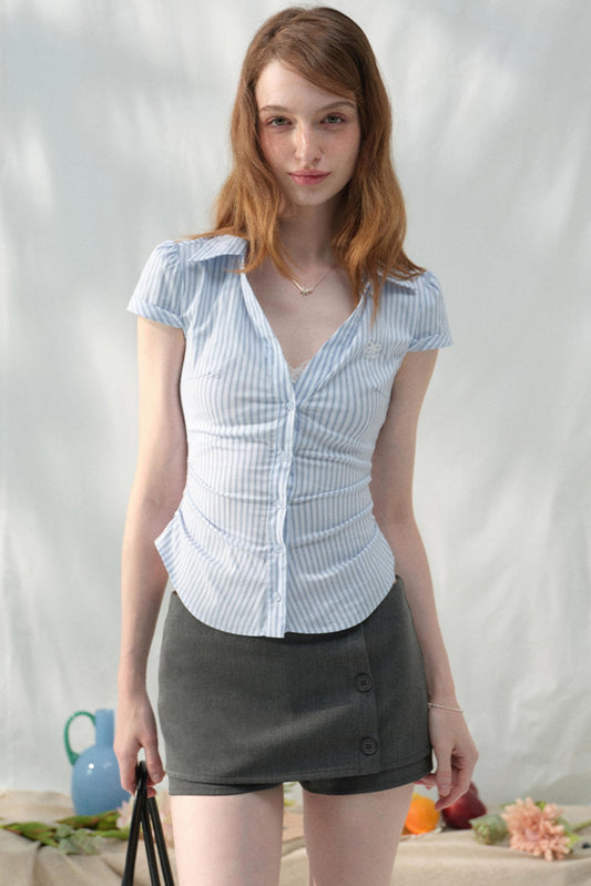 Stretchy Short Sleeve Shirt