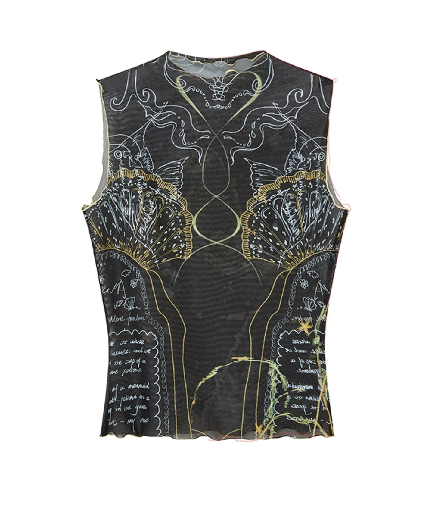 Ocean Shell Tank Top