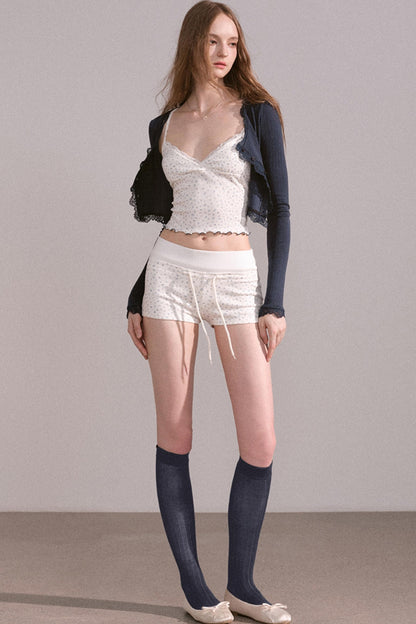 Slim Waist Long Sleeve Top Set-Up