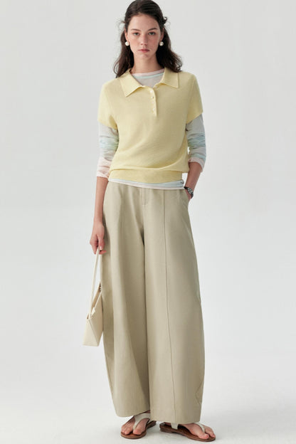 Silhouette High-Waisted Pants