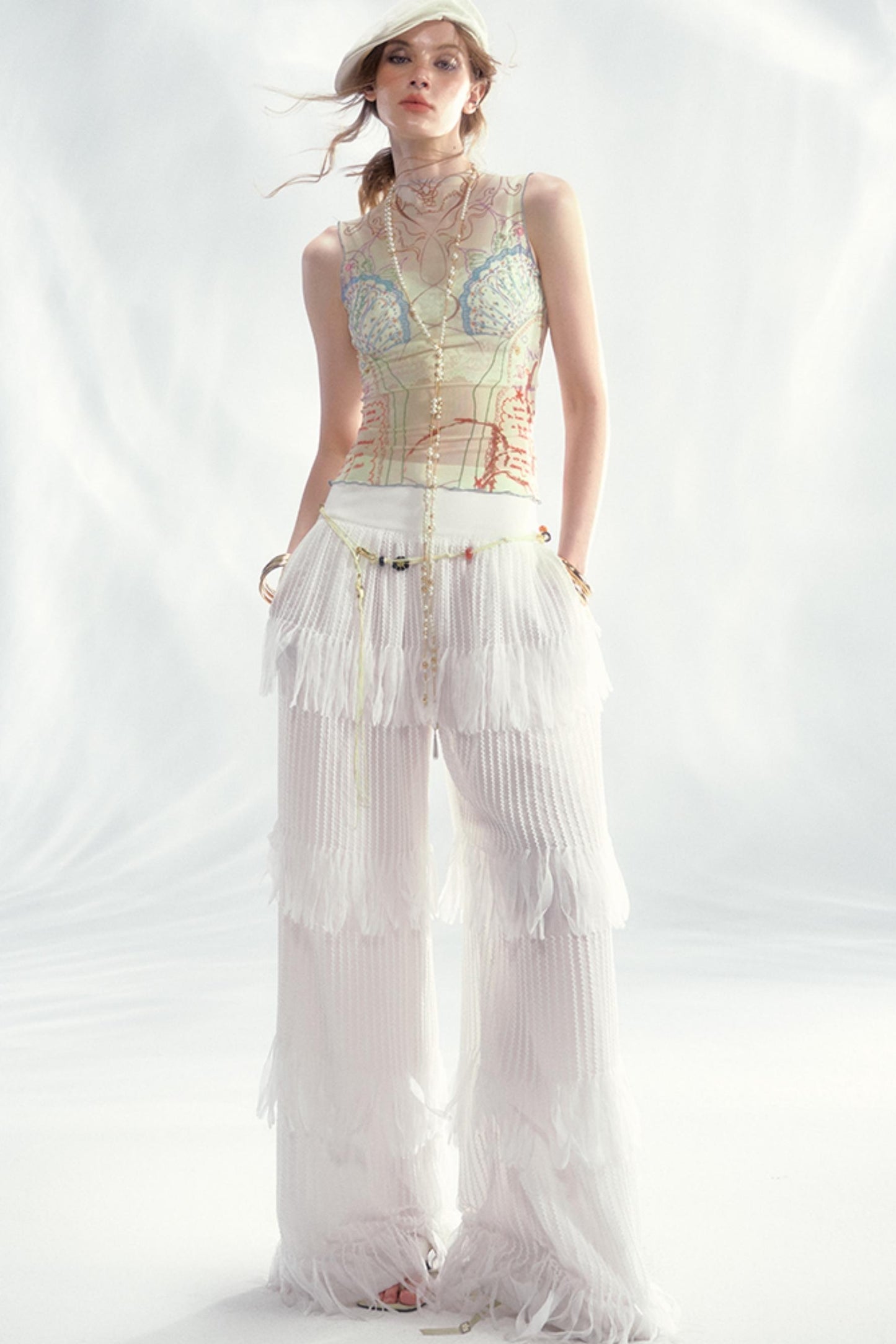 Ocean Shell Tank Top