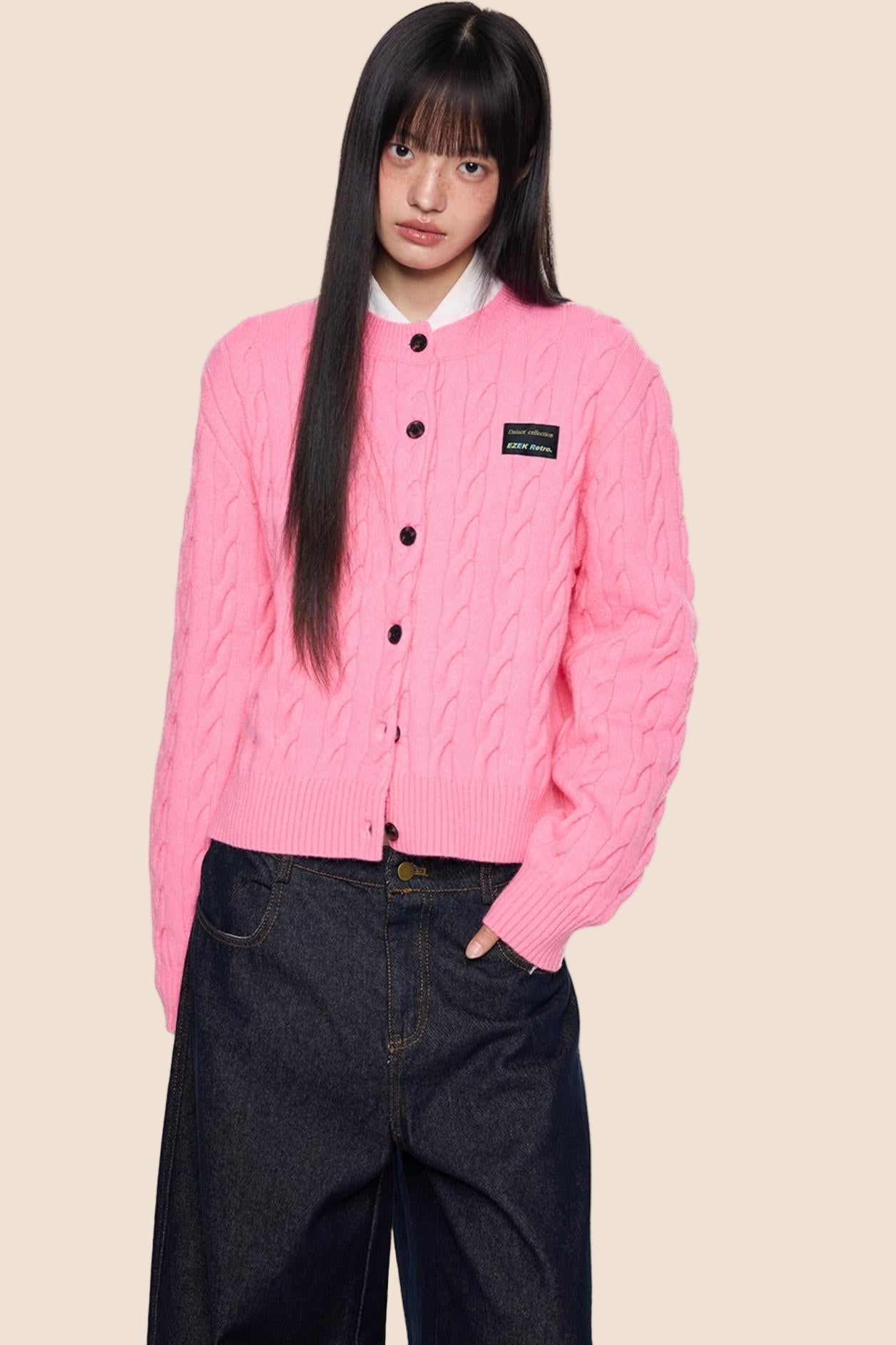 Twisted Knit Cardigan