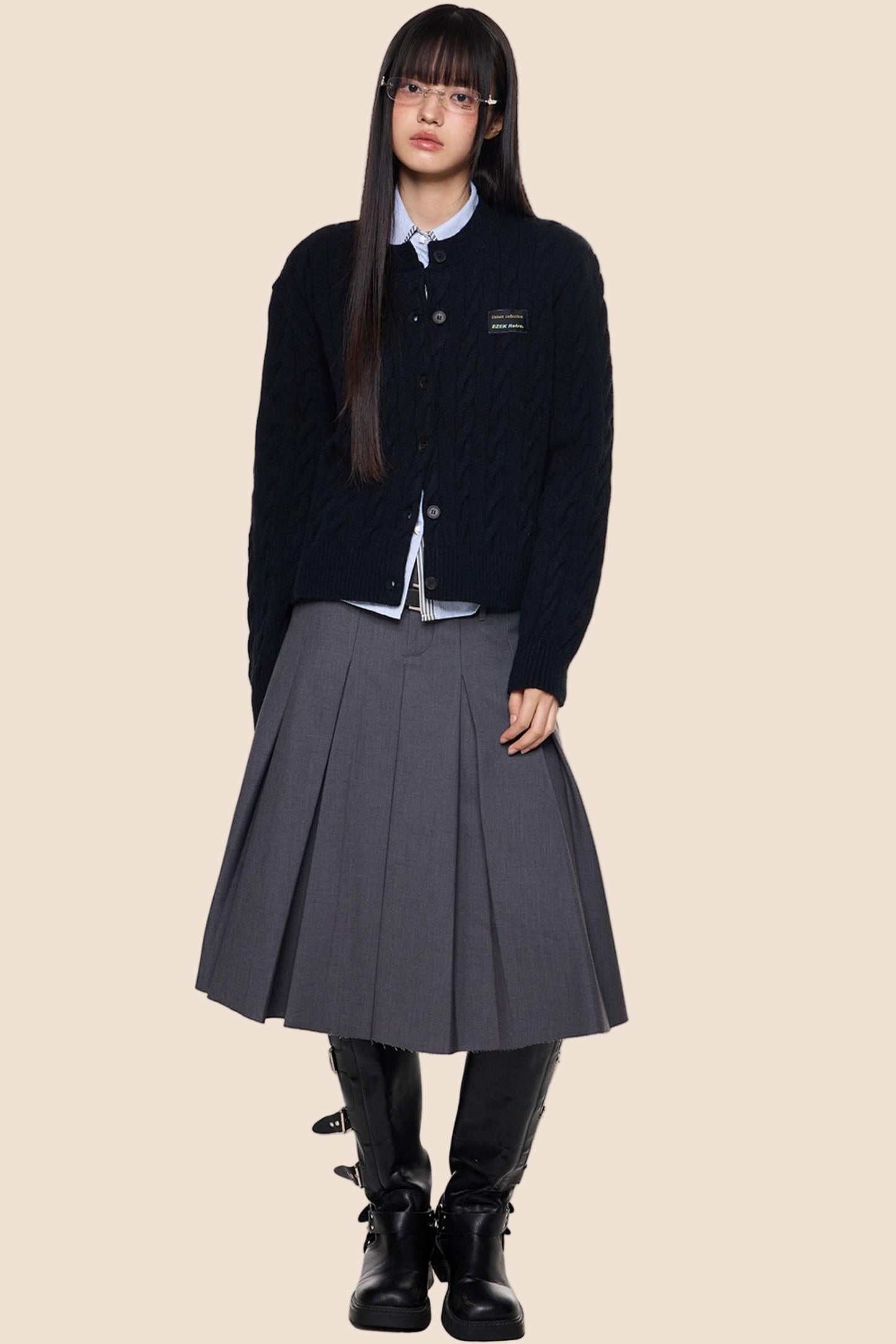 Twisted Knit Cardigan