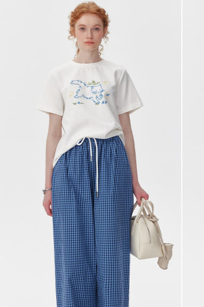 Summer Edition Embroidered Tee