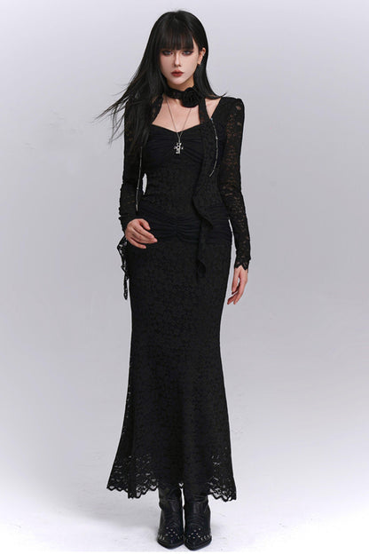 Giant Black Hip Dress