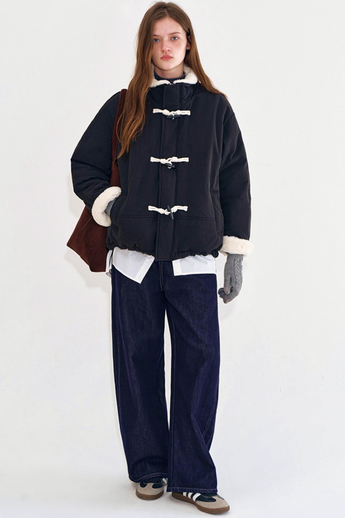 Frosted Faux Lamb Wool Jacket