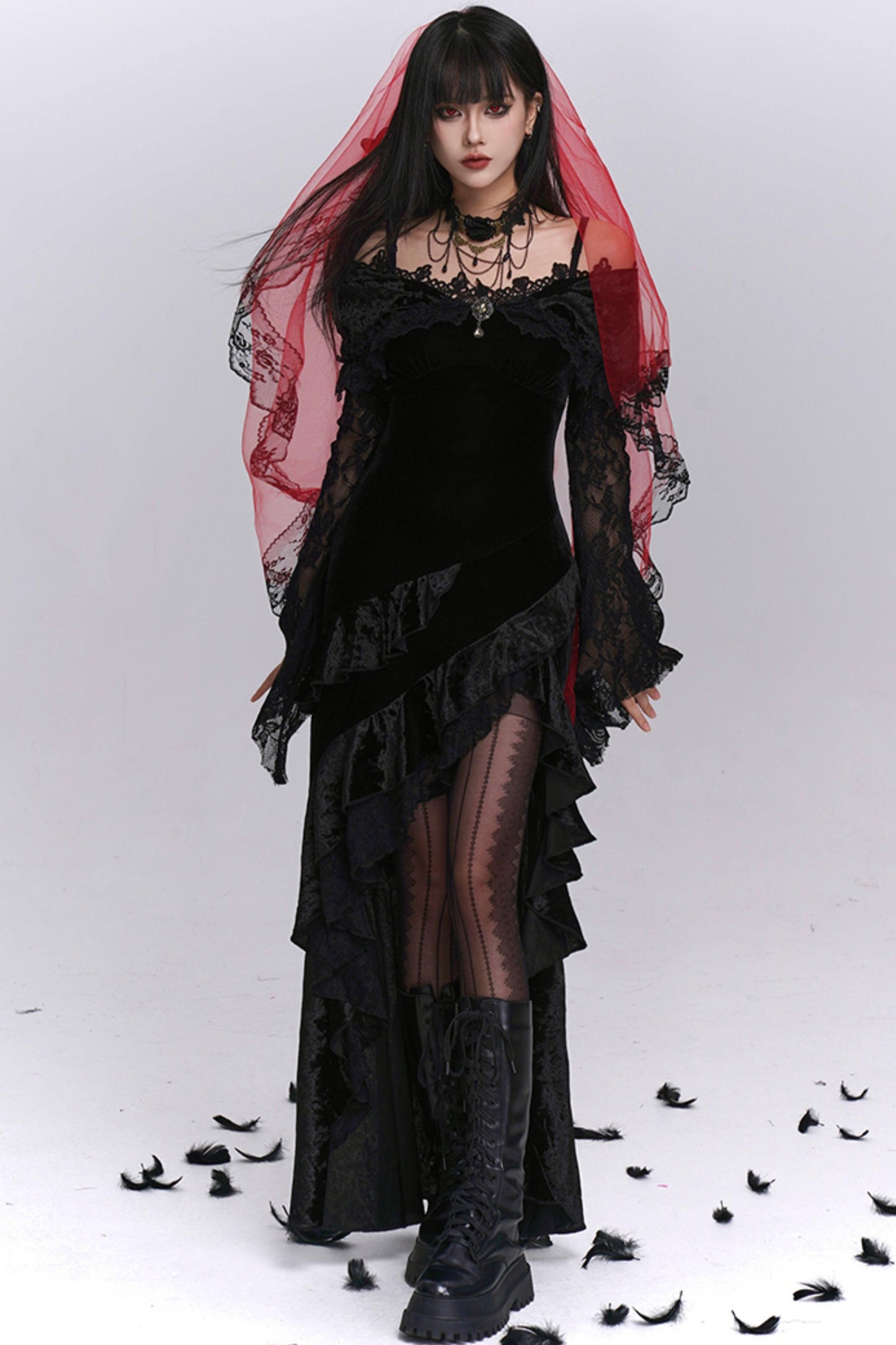 One-Shoulder Camisole Dress