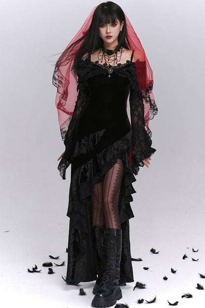 One-Shoulder Camisole Dress