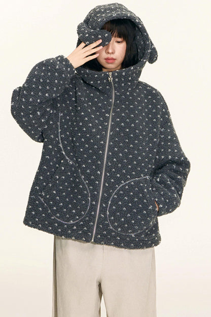 Rabbit Polka Dot Lambswool Jacket