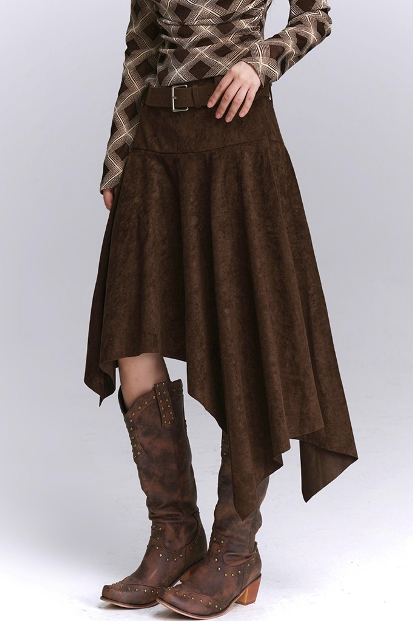 Autumn Suede Skirt
