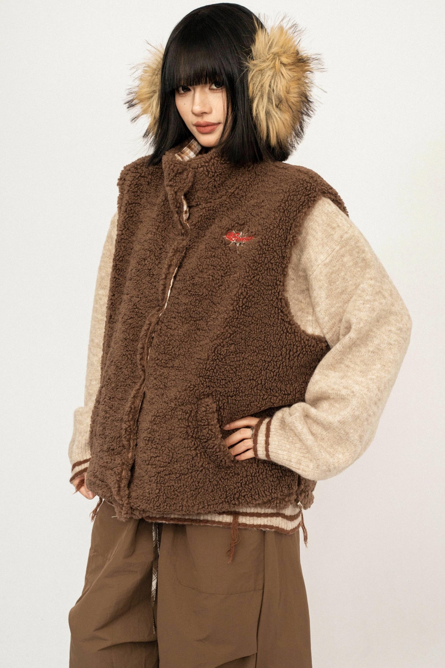 Retro Plaid Quilted Jacket