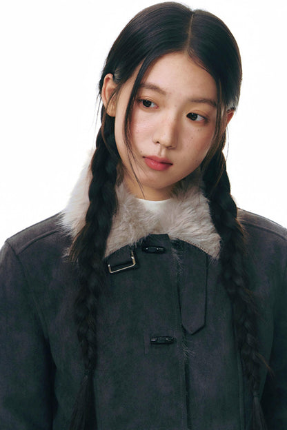 Integrated Lapel Winter Cotton Jacket