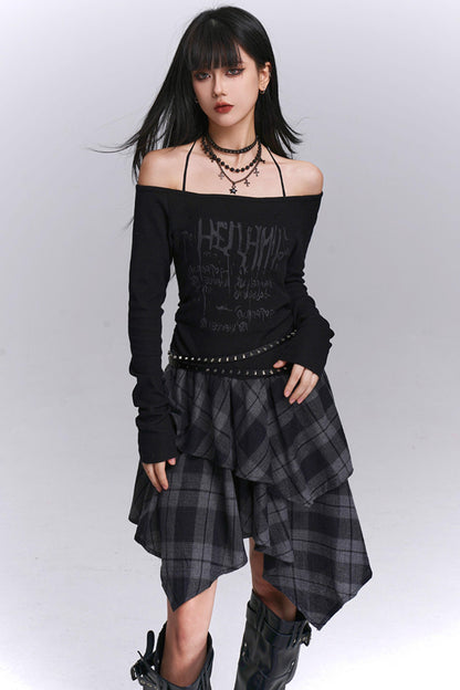 Hot Girl Off-Shoulder Party Dress