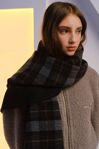 Plaid Prelude Wool Scarf