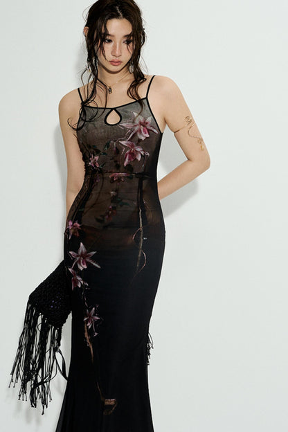 Zen Double Orchid Dress