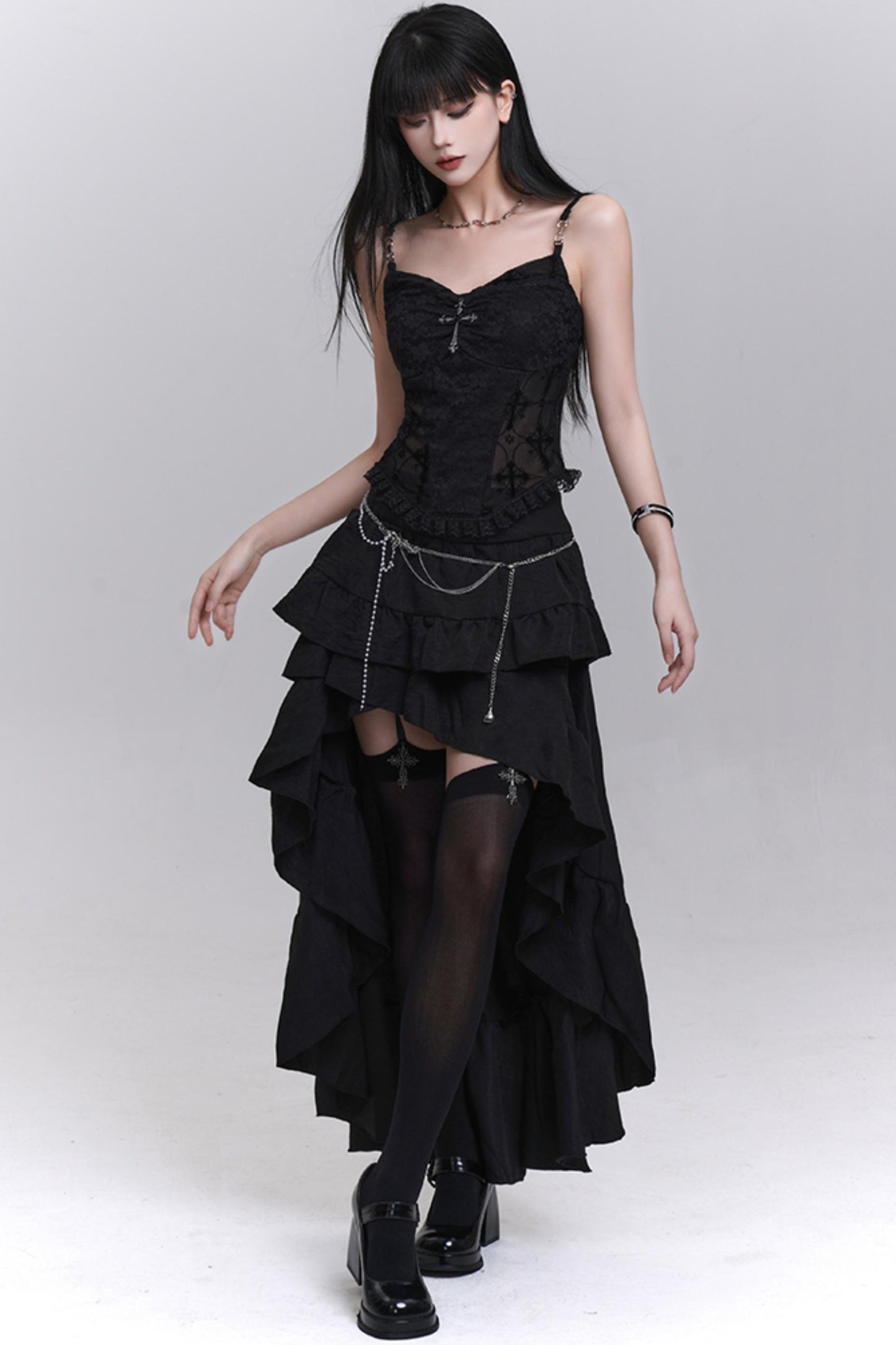 Black Midnight Spice Skirt