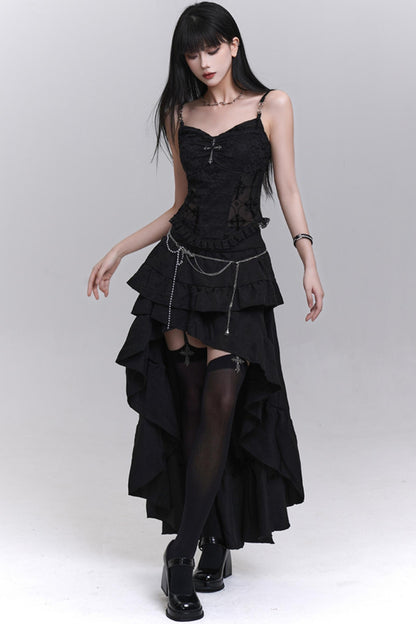 Black Midnight Spice Skirt