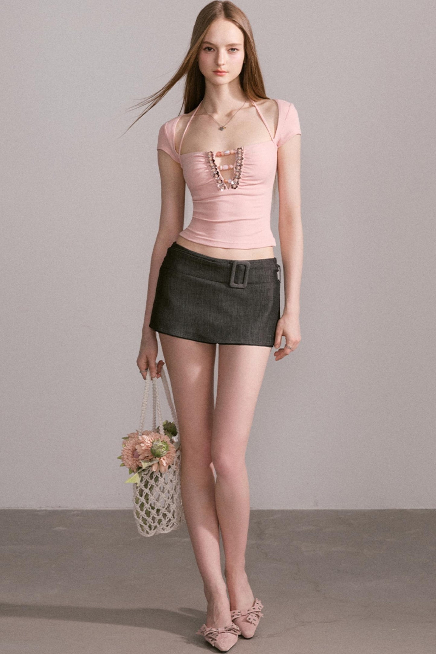 Summer A-Line Mini Skirt