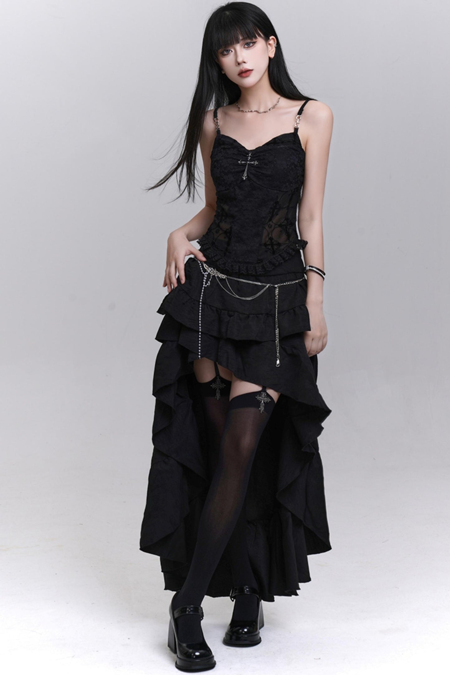 Black Midnight Spice Skirt