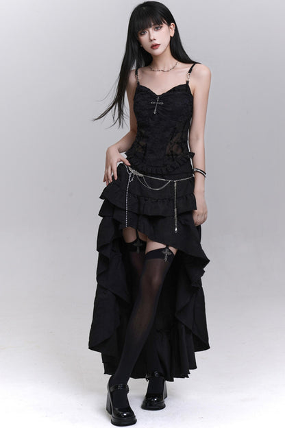 Black Midnight Spice Skirt