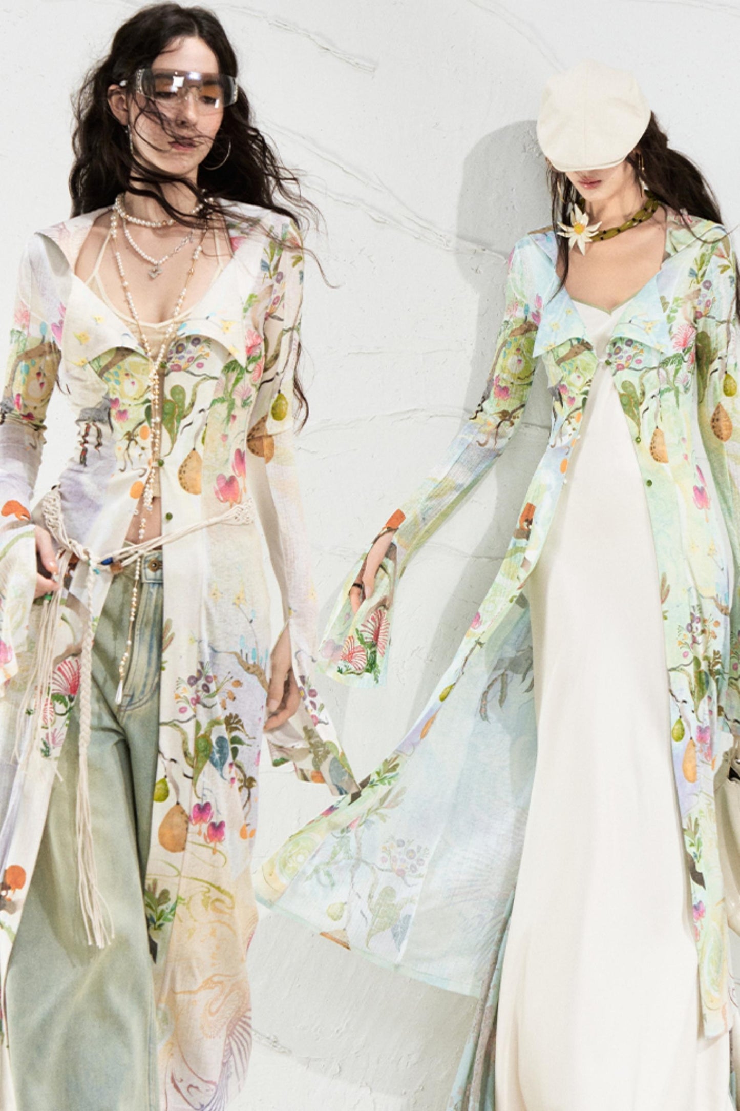 Fantasy Botanical Knit Shirt