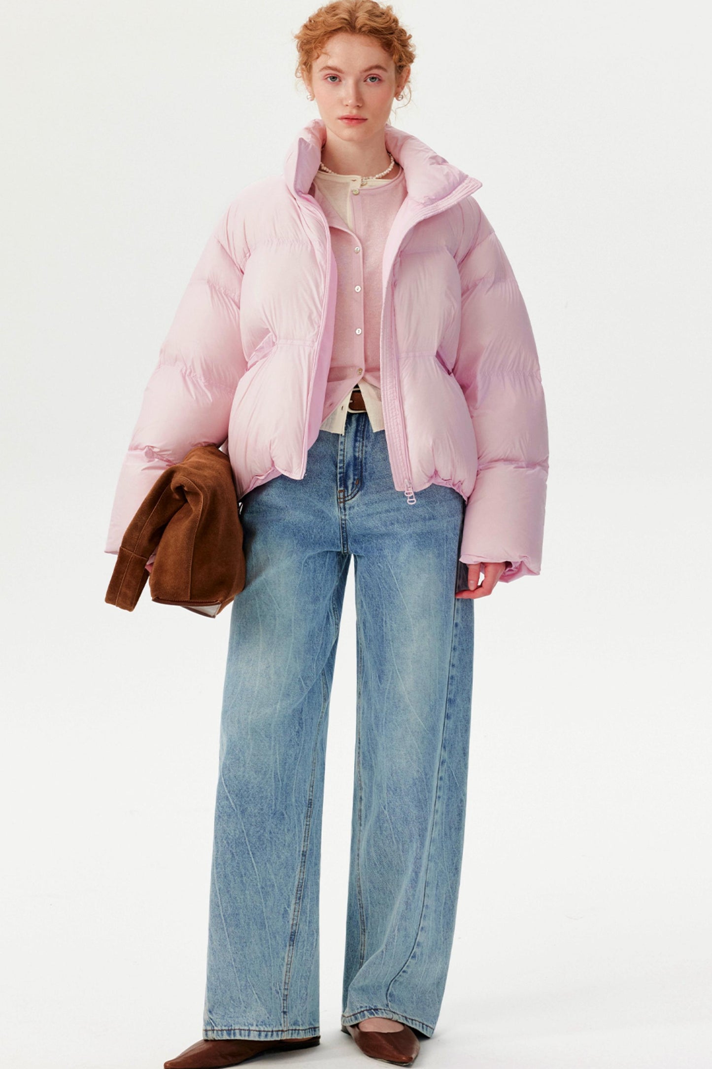 Designer Korean Duck Down Coat