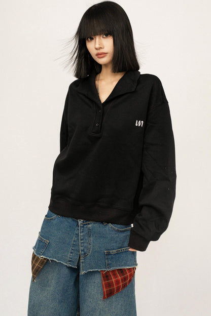 Retro Plaid Patchwork Top