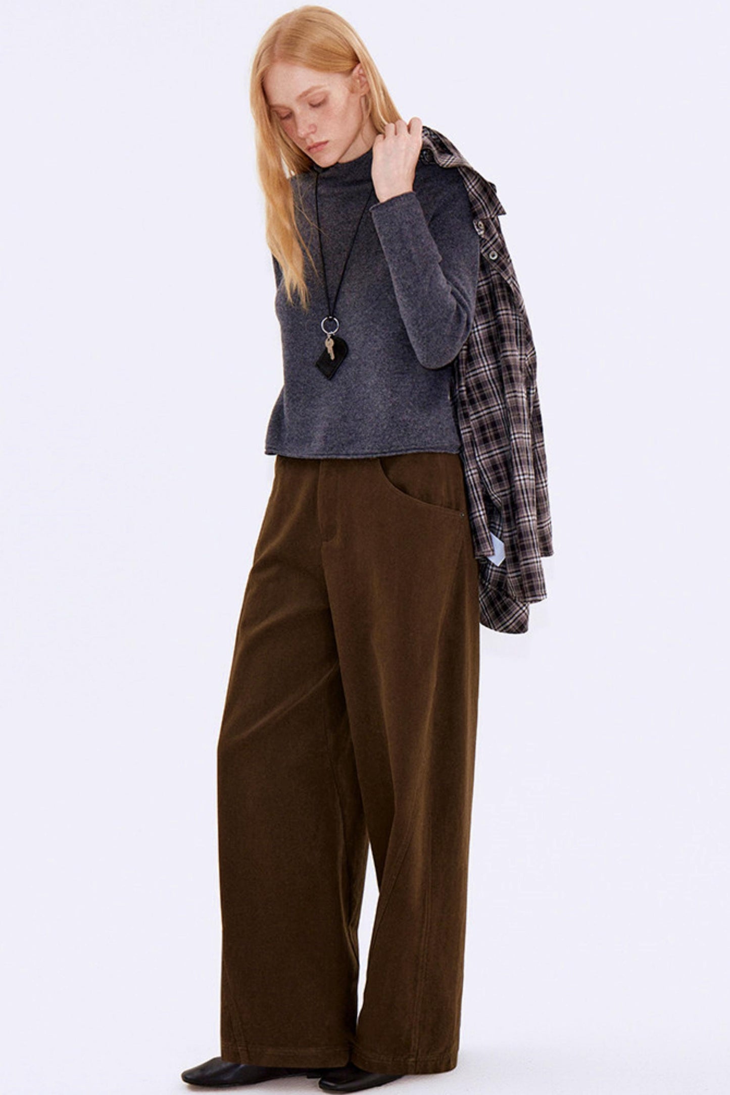 Coarse Twill Brushed Pants