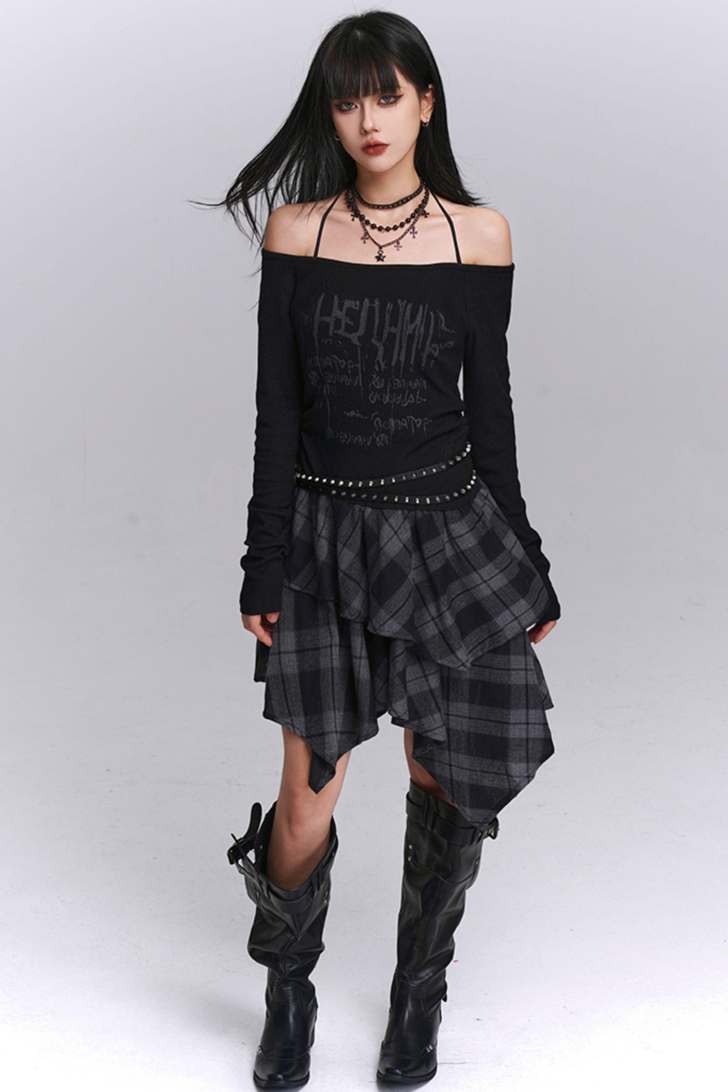 Hot Girl Off-Shoulder Party Dress