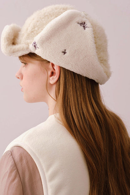 Reversible Plush Lei Feng Hat