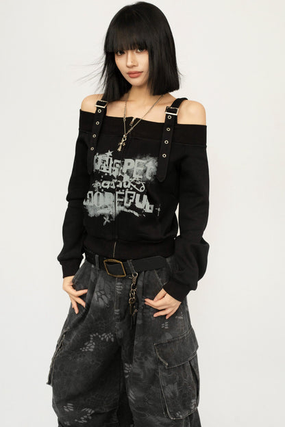 Black Base Top Short T-Shirt